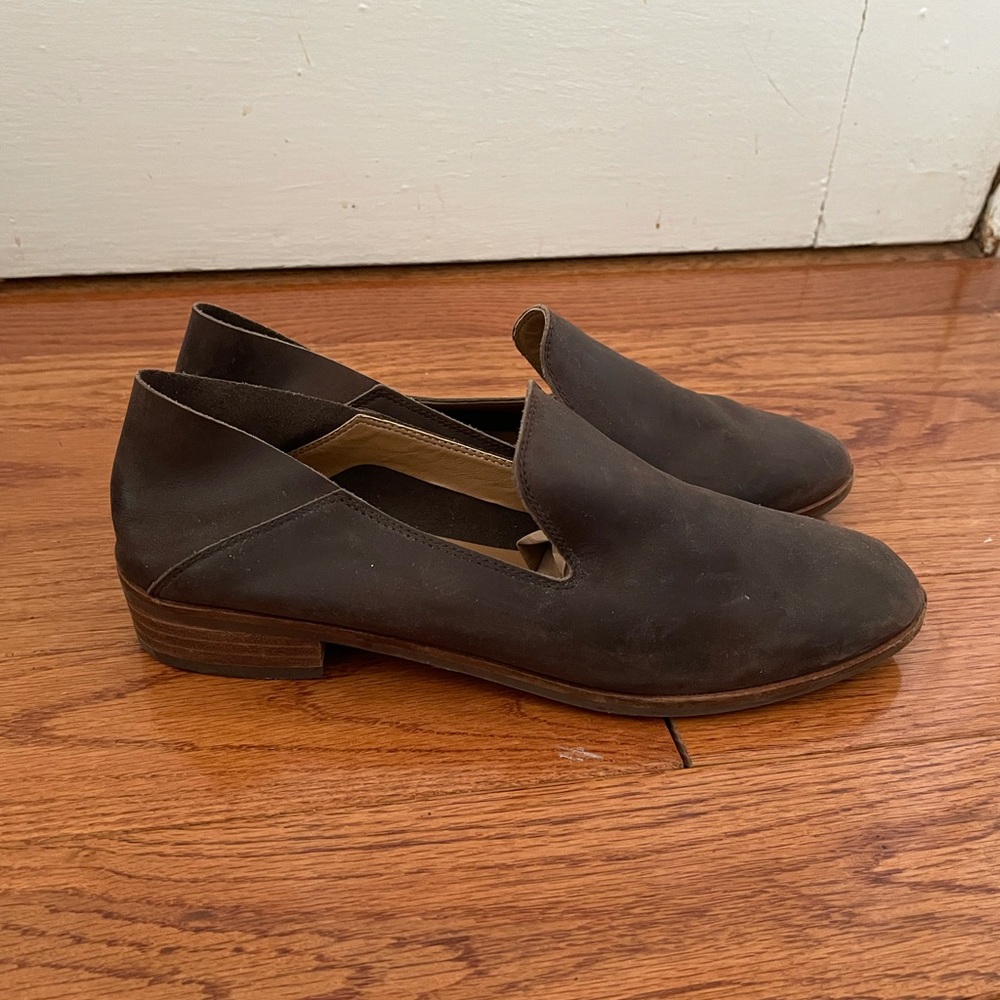 Lucky Brand Leather Cahill Flat